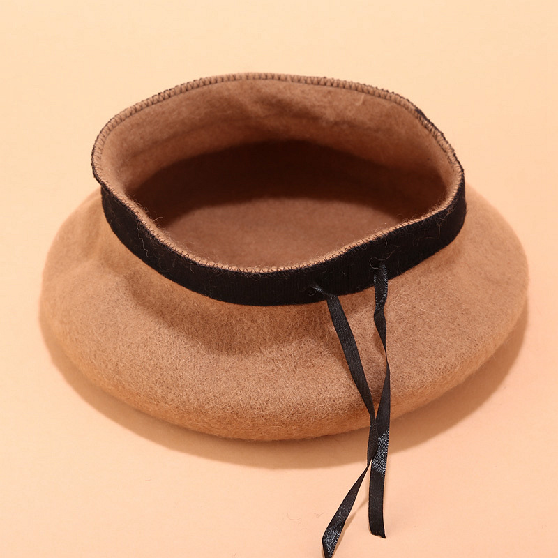 Beret French Wool - 15Colors Women Pure Wool Beret Hat