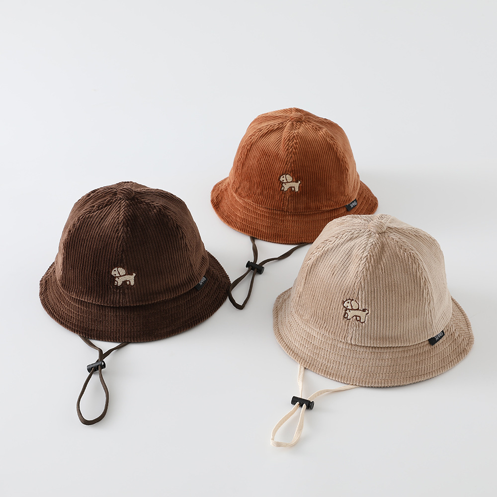 Kids Corduroy Outdoor Leisure  - огляд і ціна Bucket Hat Cotton