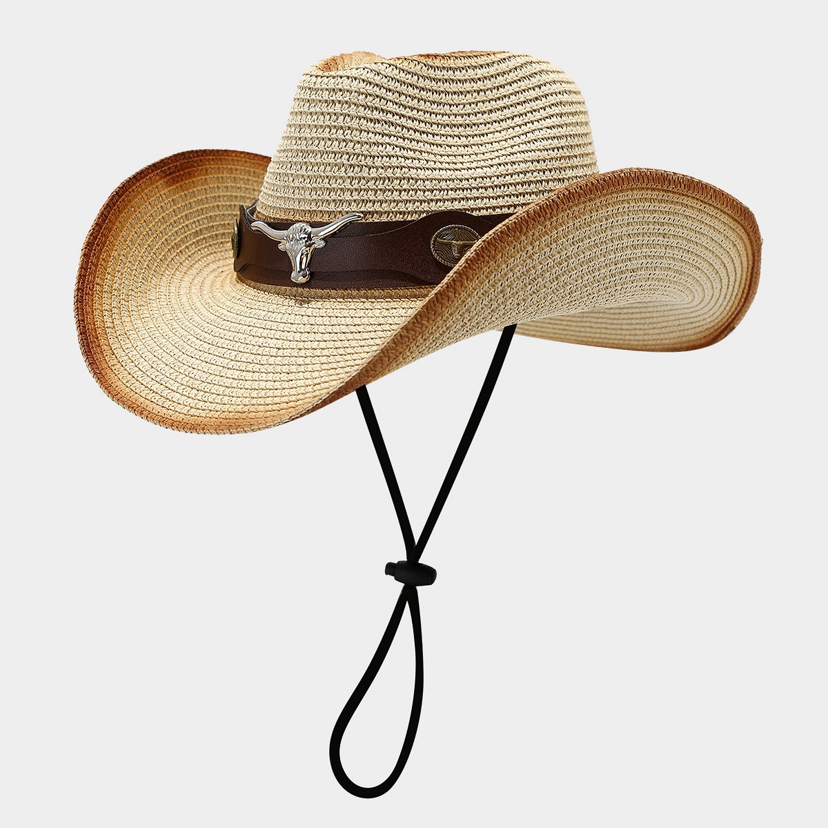 New American Western Style Cow - огляд і ціна Cowboy Hat Straw