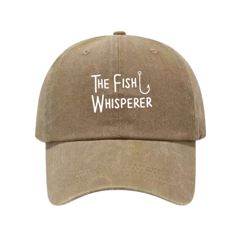 THE FISH WHISPERER Printed Was - огляд і ціна Golf Cap Dad