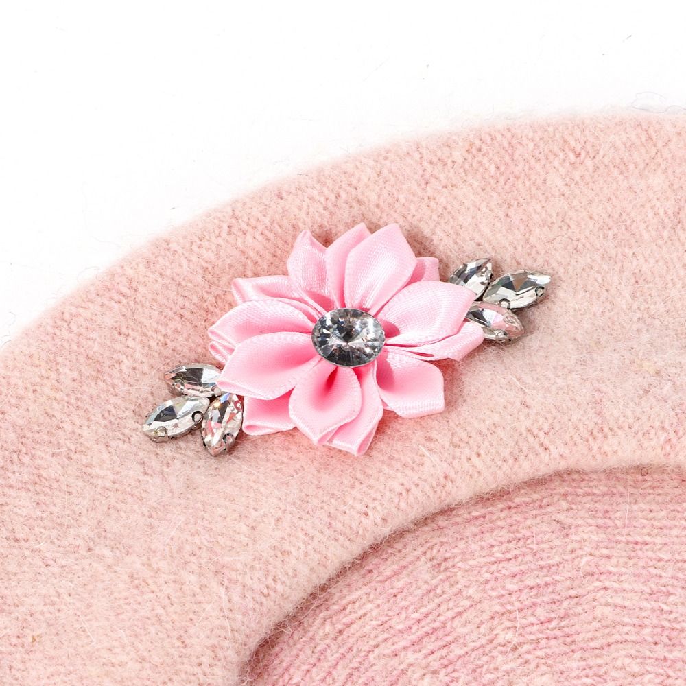 Soft Wool Knitted Beret Hat Fl - огляд і ціна Beret French Wool