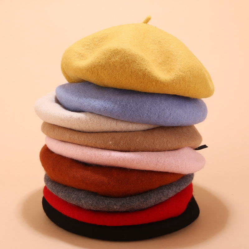 15Colors Women Pure Wool Beret - огляд і ціна Beret French Wool