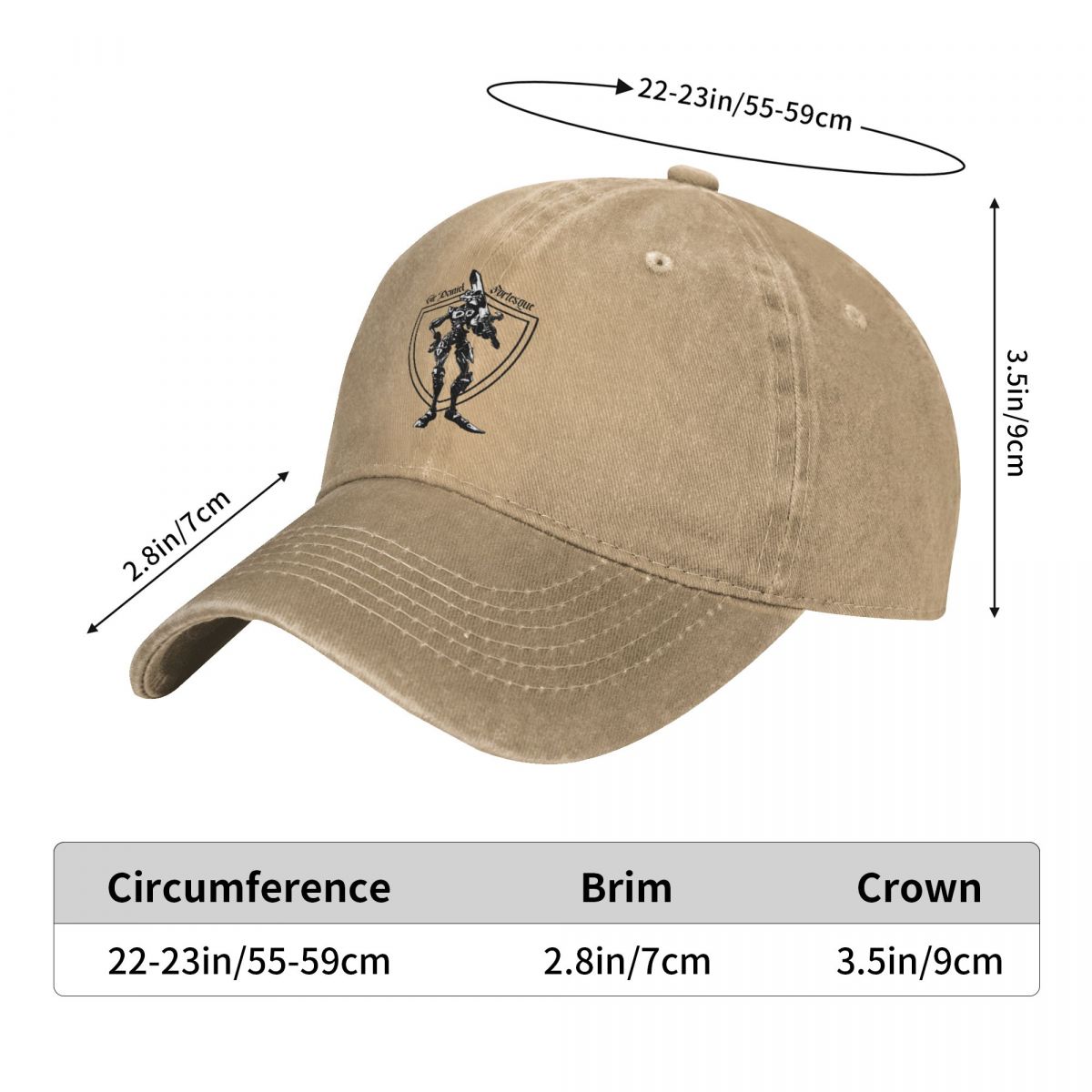 Washed Men's Baseball Cap Sir  - огляд і ціна Golf Cap Dad