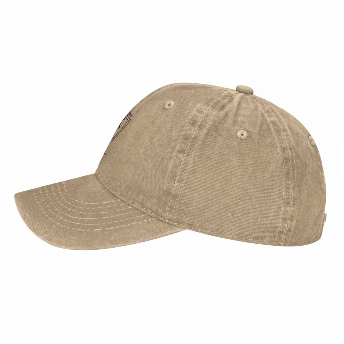 Washed Men's Baseball Cap Sir  - огляд і ціна Golf Cap Dad