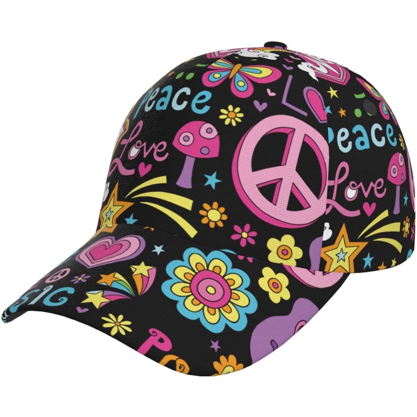 Peace Love and Dove Flower Pow - огляд і ціна Golf Cap Dad